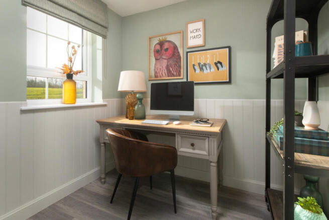 The interior of The Cannington Show Home at Chaloners Green, Whitby
