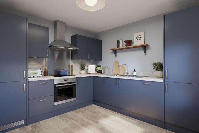 Stylish and modern kitchen