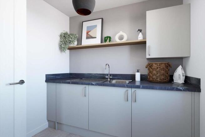 Handy utility room