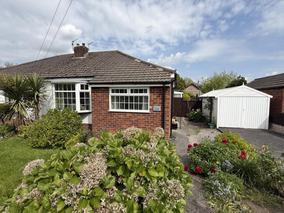 Two bedroom, semi-detached, true bungalow