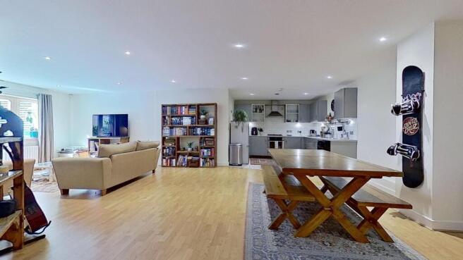 LIVING/DINING/KITCHEN