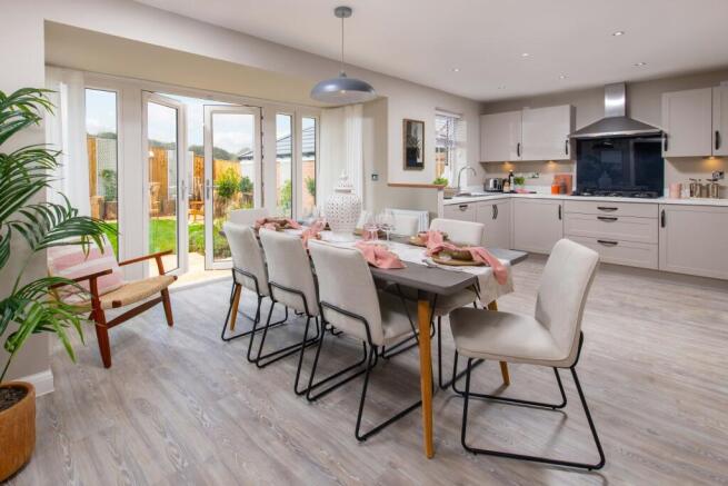 open-plan family kitchen-diner
