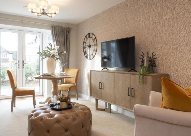 Show home living room