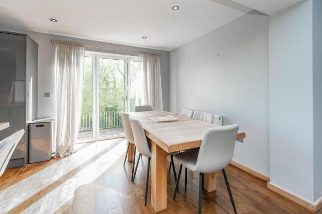 KITCHEN, DINER AND LIVING ROOM