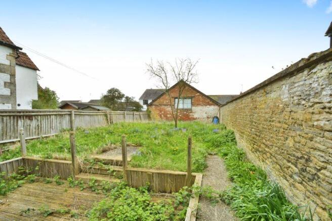 Rear garden