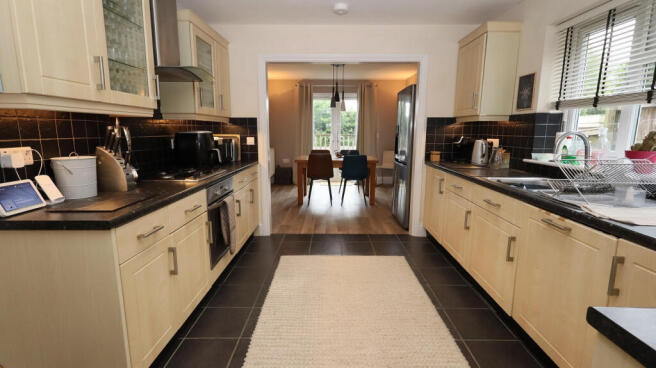 Kitchen to dining room