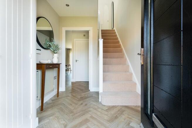 A welcoming hallway