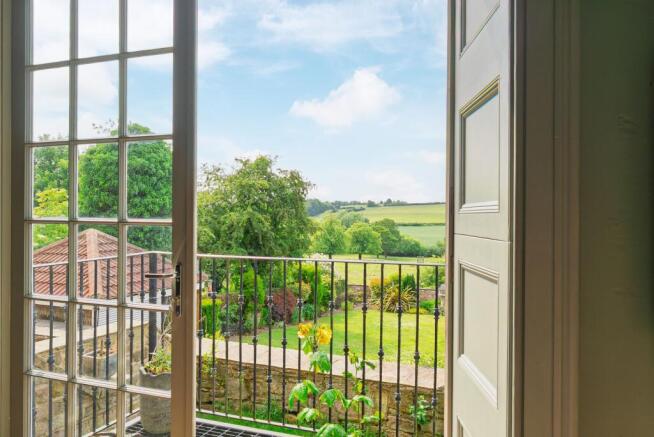 Reception 1 - Rolling countryside views from the balcony
