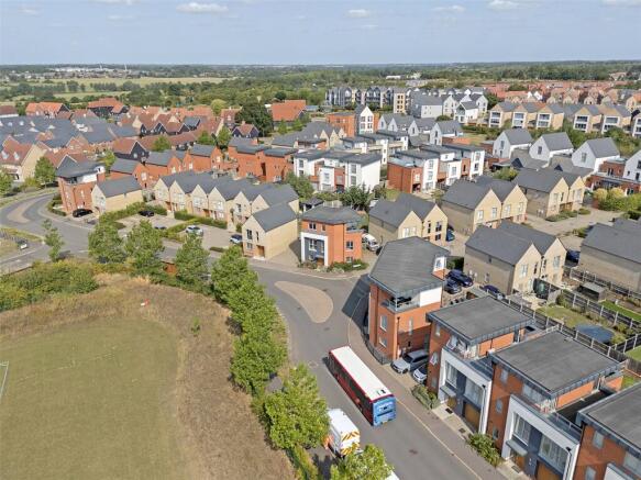 Front Aerial View