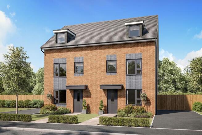 External CGI image of the Woodcote at Centurion Green