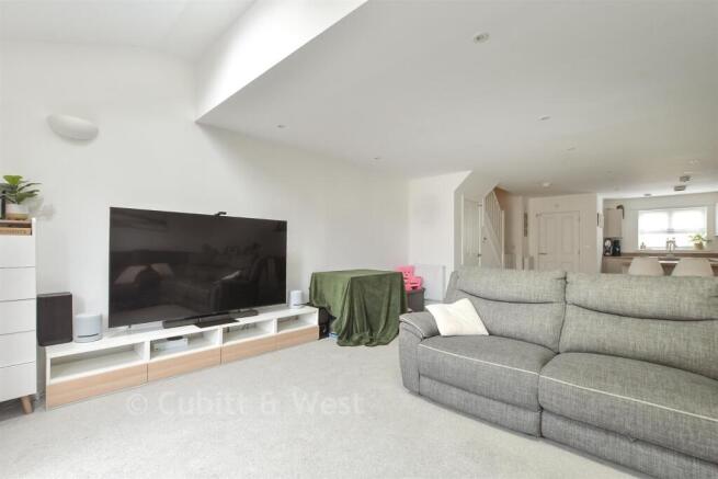 Kitchen/ Lounge/ Dining Room.