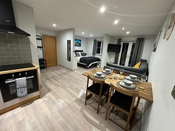Open-plan living space