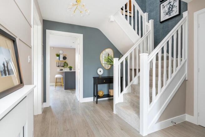 The Henford has a bright and welcoming hallway