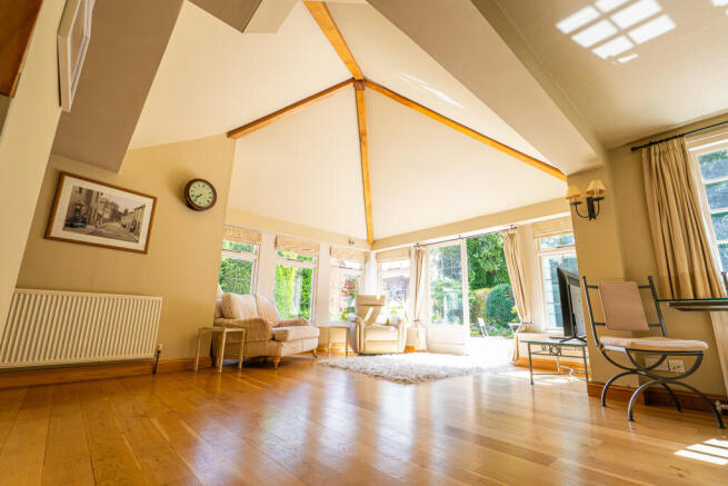Vaulted ceiling