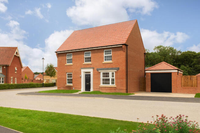 Outside view of 4 bedroom detached Avondale home