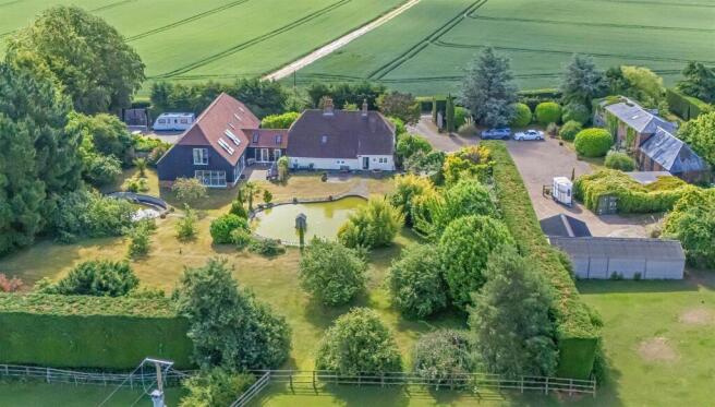 Aerial Shot of Property