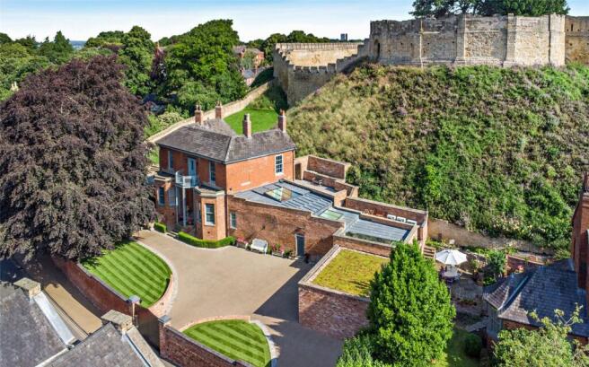 Front Aerial View