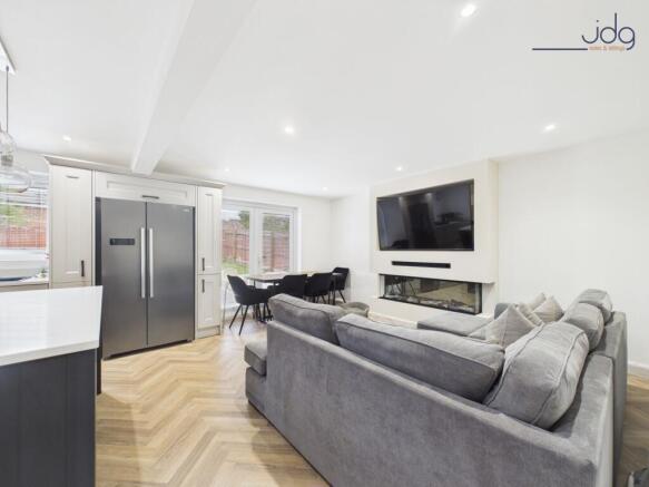 Open Plan Living and Utility Area