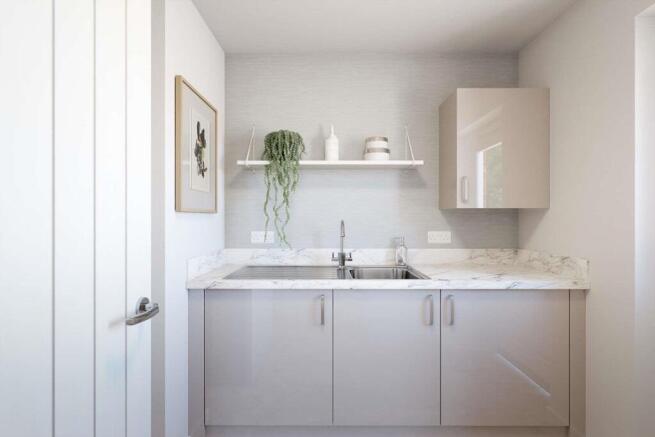 That all important utility space for busy family life
