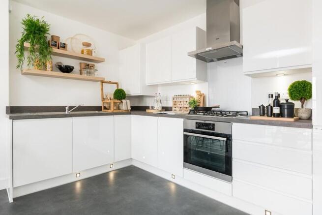 Space to cook and dine - typical Taylor Wimpey home