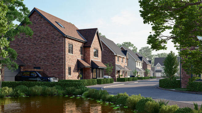 The Ash Collection street scene CGI
