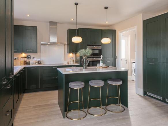 Kitchen of the Henley, a 4 bedroom house