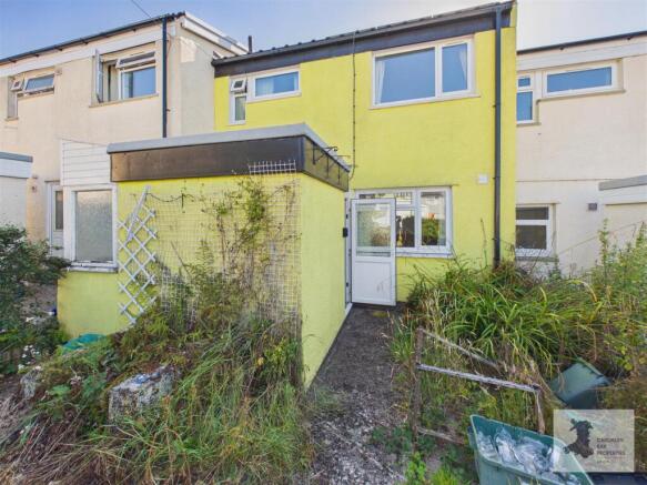 Rear of house