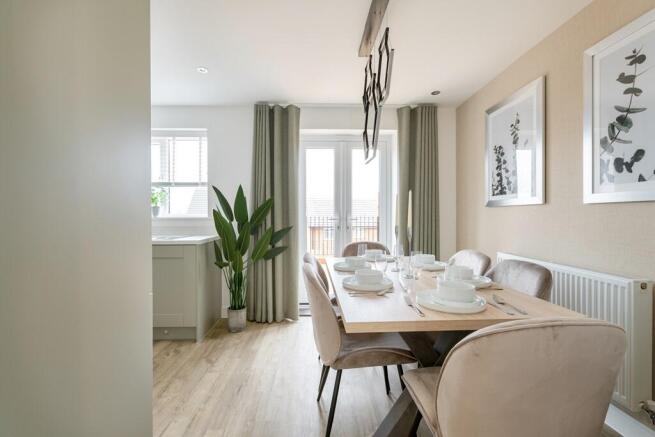 Double doors leading to your garden