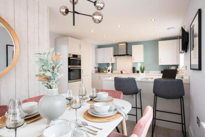 A family-friendly kitchen diner