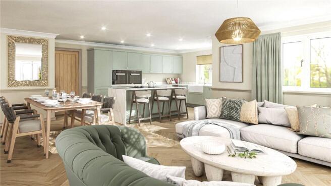 Kitchen/Living CGI