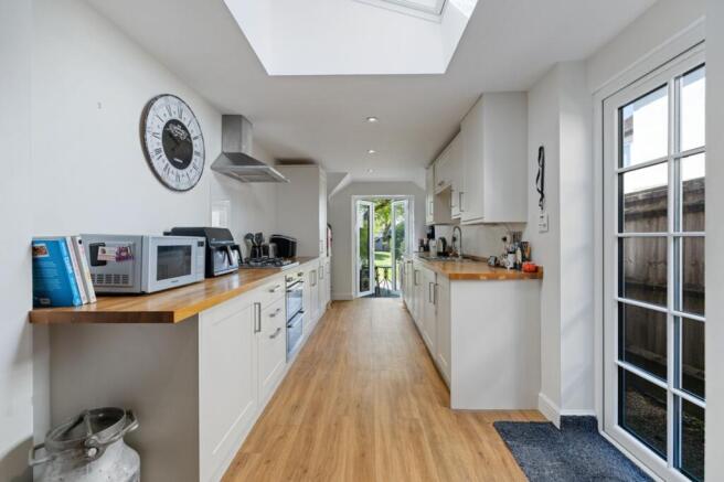 Kitchen from dining