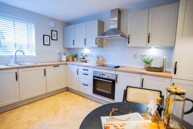 Otters Reach Alder Show Home Kitchen 2