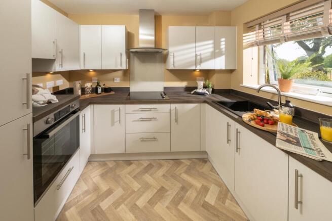 Show home kitchen