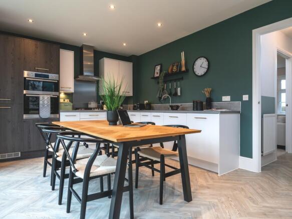 Kitchen of the Letchworth, a 3 bedroom house