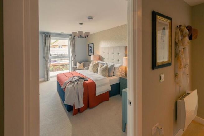 Show home bedroom