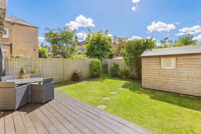 Rear Garden of 17 Plewlands Gardens