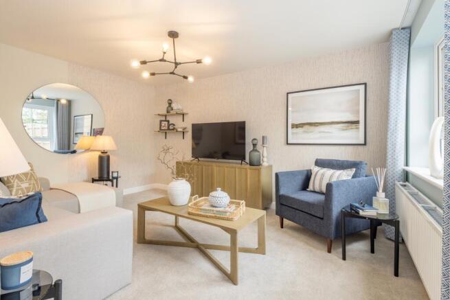 Lounge in the 4 bedroom Kennisham