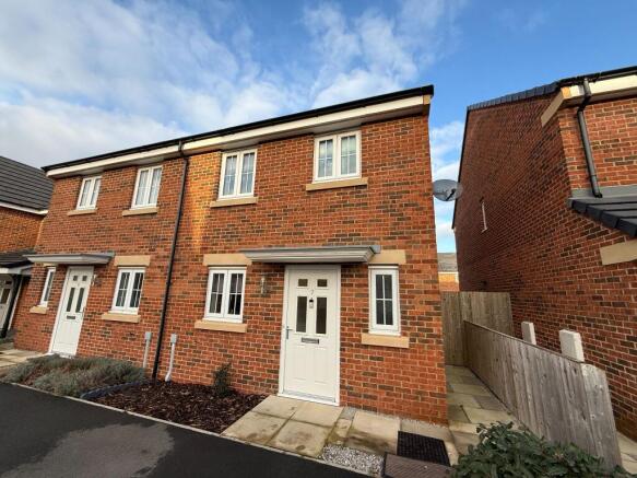 Three bedroom, semi-detached house