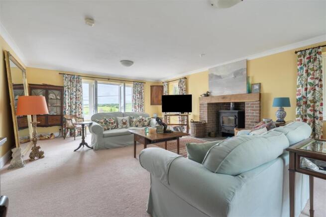 Sitting Room with Wood Burner