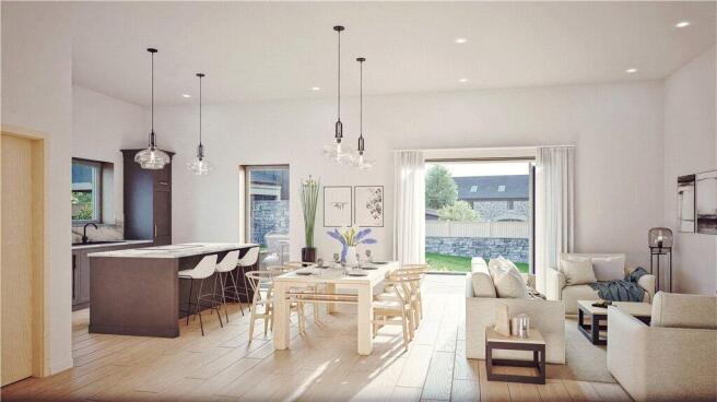 Living Kitchen Cgi