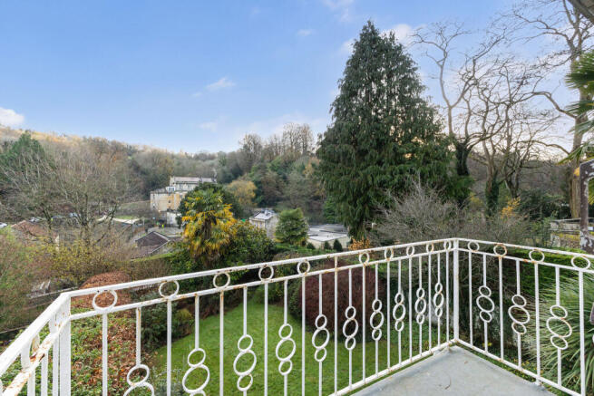 Balcony with views