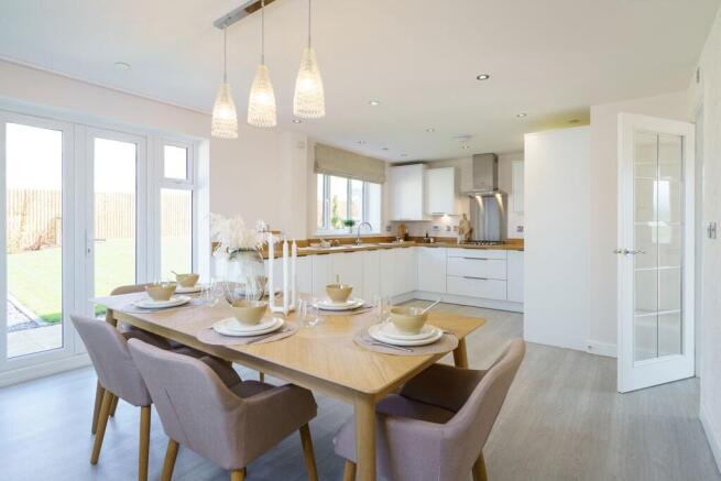 Sociable kitchen diner