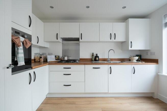 Bright and stylish kitchen