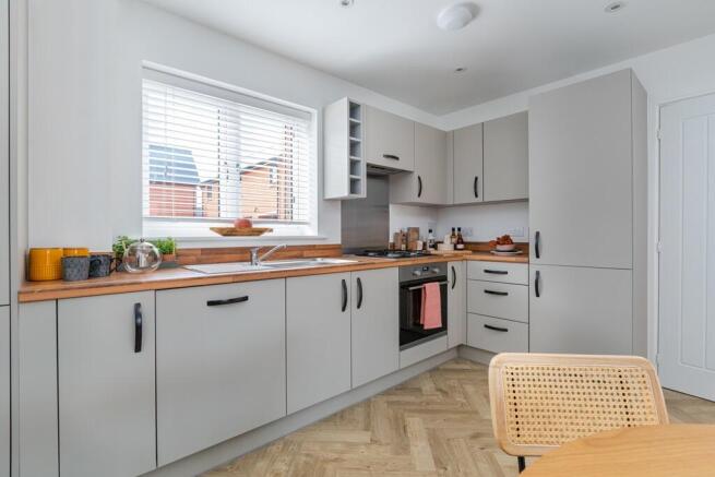 A well-equipped, modern kitchen