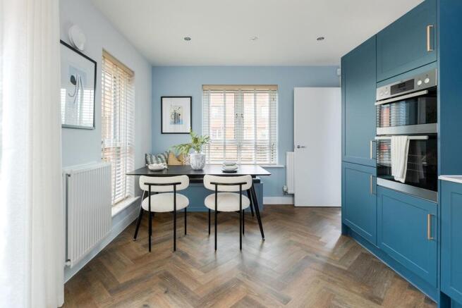 A sociable space for family mealtimes or entertaining