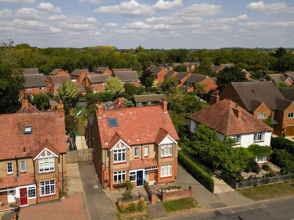 front aerial elev...