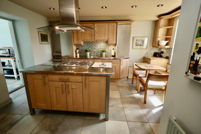 Kitchen with room for table