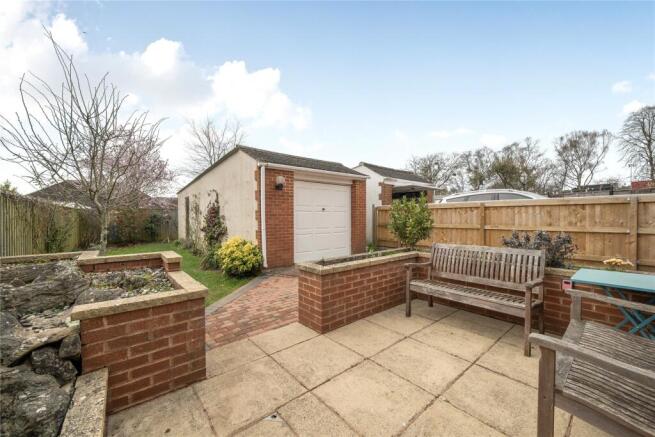 Garage and Patio