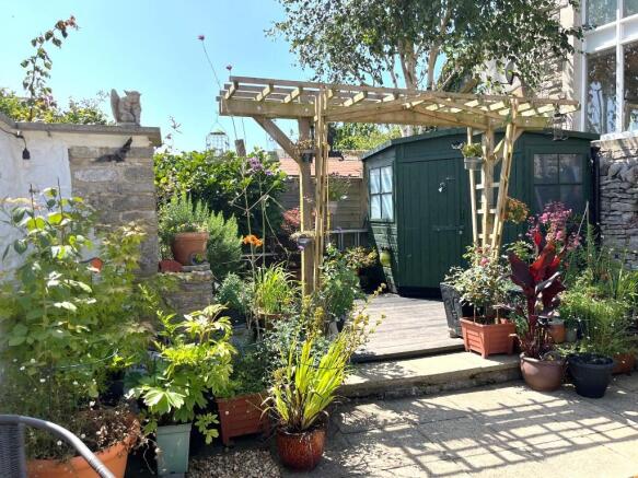 Rear garden