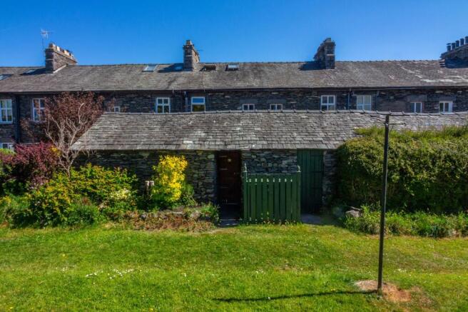 Rear garden and house exterior (rear)